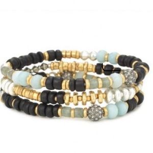 Stella & Dot Artisan Stretch Bracelets